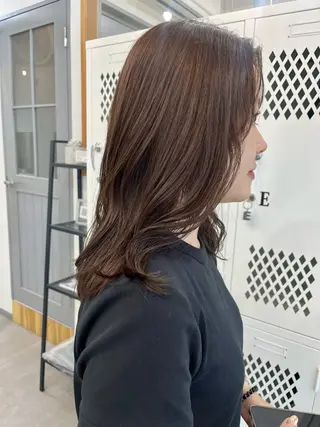 ミディアム カラー 🌼sunc HINAMI🌼のヘアスタイル