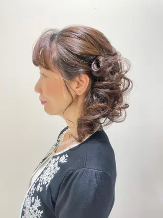 ヘアアレンジ 資生堂サロン&スパ大阪所属・黒田恵里香ショート カットモデル募集中のヘアスタイル