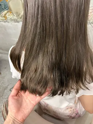 ミディアム カラー パーマ お任せヘア☘️☘️ 及川渚のヘアスタイル