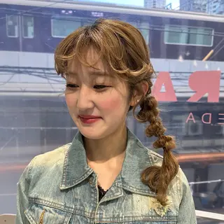 ロング ヘアアレンジ なりた るいのヘアスタイル