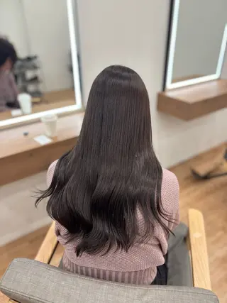 ロング カラー little 小濱彰太のヘアスタイル