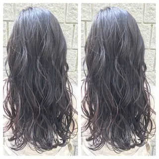 ロング カラー サトウ レンマのヘアスタイル