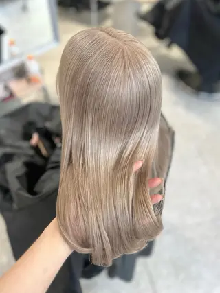 ロング カラー PELE/ハイトーン /NATSUKIのヘアスタイル