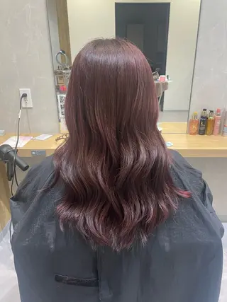ロング カラー 透明感カラー 縮毛矯正/ジャックのヘアスタイル