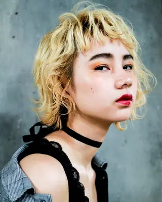 ショート カラー カラーモデル/矢野 貴規のヘアスタイル