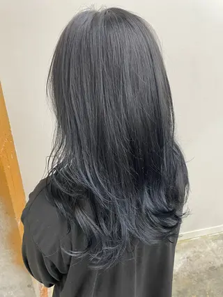 セミロング lift by mag所属・ユナ ナチュラル／透明感のヘアスタイル