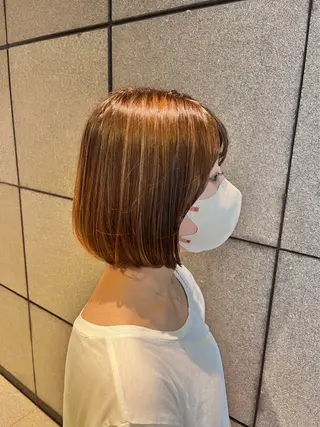 ショート カラー SALOWIN    銀座RAY 2所属・yamashika honokaのヘアスタイル