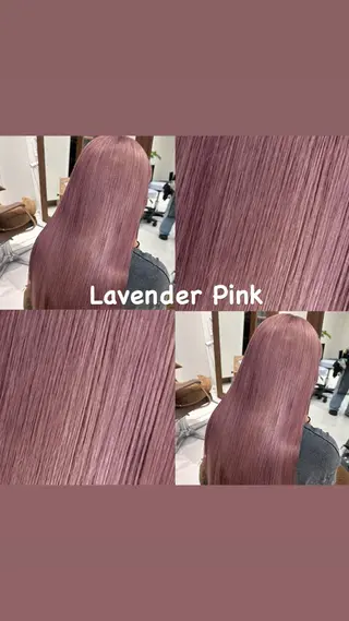 ロング カラー ハイトーン/アレンジ /🎀YUINA🎀のヘアスタイル