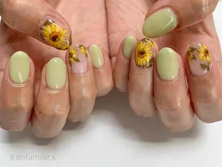 ネイル nail salon en familleのネイルデザイン