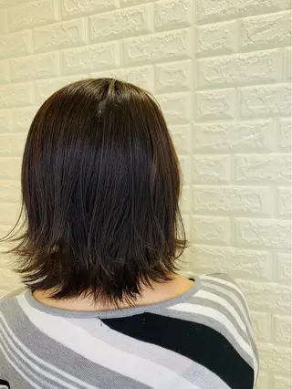 ミディアム 前原 正弥のヘアスタイル