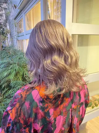 ミディアム カラー 朝倉 海斗のヘアスタイル