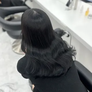 ロング カラー トレンド韓国暖色 ♡momo♡のヘアスタイル