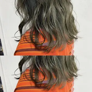 ミディアム YUIMARL岡山店 MIRAIのヘアスタイル