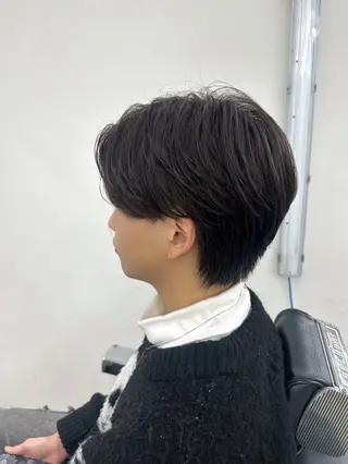 パーマ メンズ 吉川 鉄渉のヘアスタイル
