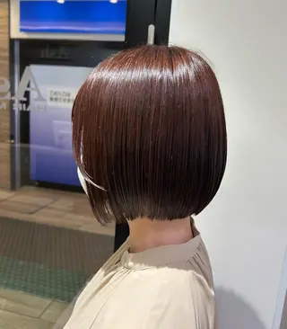 ショート ショート、ボブ/ 川鍋薫のヘアスタイル