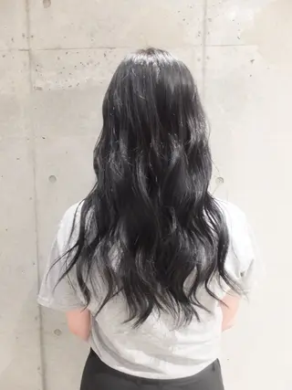 ロング カラー uusi所属・Serena 清澄白河のヘアスタイル