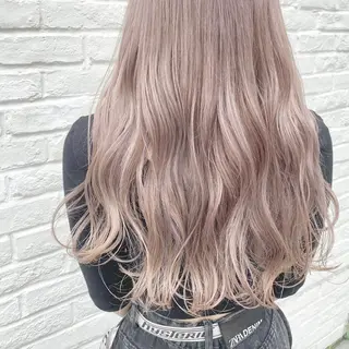 ロング カラー ザクザクレイヤー 🍀/ブリーチ/小田のヘアスタイル