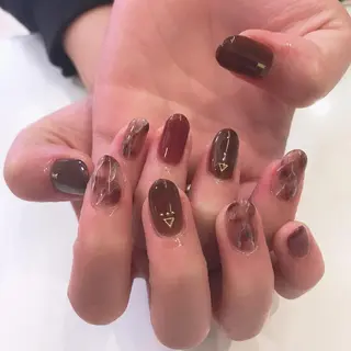 ネイル 韓国風✨髪質改善✨ 縮毛矯正✨松浦知奈美のヘアスタイル