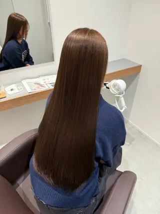 ロング カラー キラ🌟 艶感color🎀のヘアスタイル