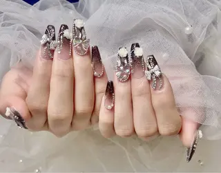 ネイル チョウ チョウのネイルデザイン