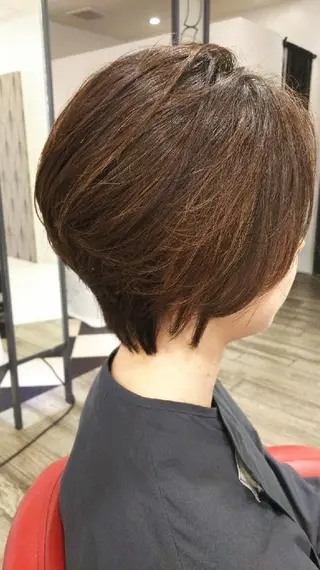 ショート カラー ✂デザインカット🐟 高評価✂戸崎俊成✂のヘアスタイル