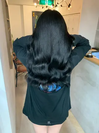 ロング カラー FRAME+spa&hair roomなんば駅前店所属・🌸MAYU🌸 ハイトーン➕レイヤーのヘアスタイル