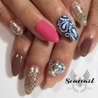 ネイル 小尾 栞のネイルデザイン