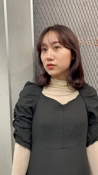 ミディアム カラー 博多ブリーチ /Ririkaのヘアスタイル