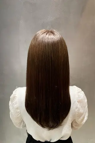 セミロング 上村 颯のヘアスタイル