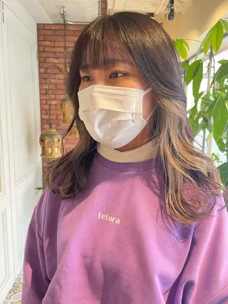 ロング 原 菜帆のヘアスタイル