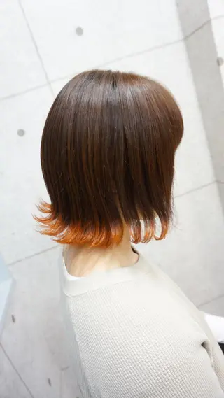 ショート カラー 羽田 hadaのヘアスタイル