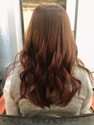 ロング カラー 髪質改善HAIR RESORT MASSIVE横浜桜木町店所属・森野 桂のヘアスタイル