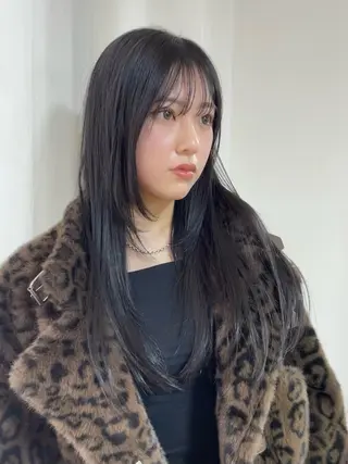 ロング 園田 渉 ◤SHIKIO◢のヘアスタイル