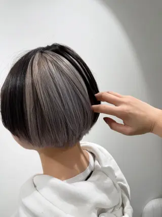 ショート ボブ/個性派🪽🍀 堀内志茉のヘアスタイル