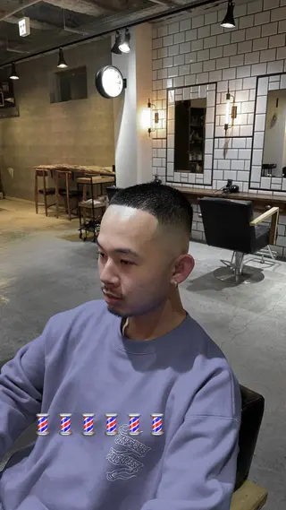 メンズ メンズ特化/フェード 樋口裕馬のヘアスタイル