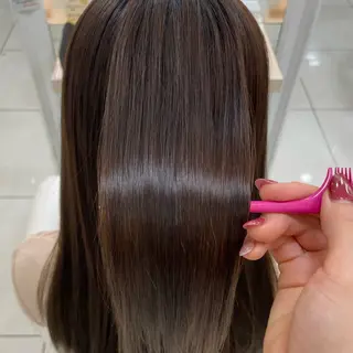 ロング 崎山 紗吏のヘアスタイル