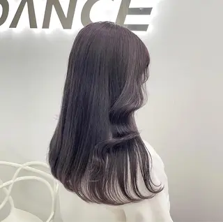 ロング カラー 淡色ラベンダー♡ ニーナ🎀🦙のヘアスタイル