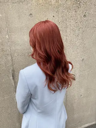 ロング カラー ブリーチ指名 NO1🌈SAKIのヘアスタイル