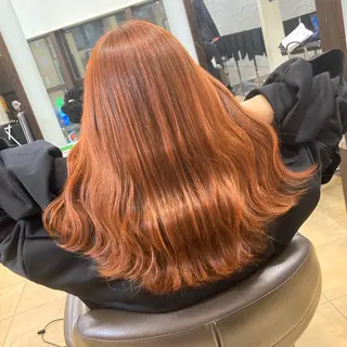 ミディアム lien ヒジリのヘアスタイル