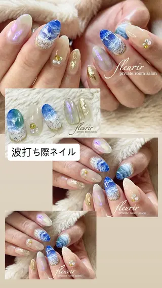 ネイル フルリール 【プライベートサロンのネイルデザイン