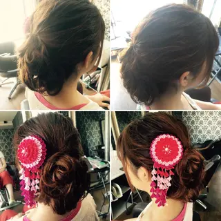 ヘアアレンジ ゴトウ エイイチのヘアスタイル