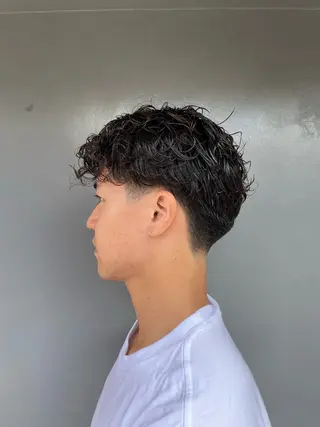 ショート メンズ FADE&LINE登戸店所属・🔥メンズ専門 美容師🔥 柳澤陵心のヘアスタイル