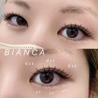 マツエク・マツパ Bianca Akagashiraのマツエク・マツパデザイン