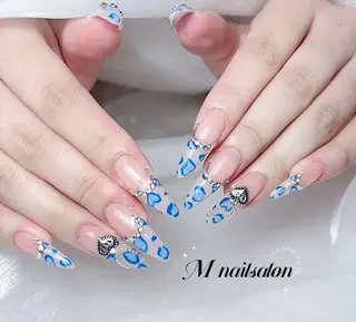 ネイル M🌷nail 長さだし専門店のネイルデザイン