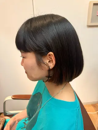 ミディアム カラー L'arte所属・松並 直のヘアスタイル
