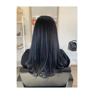 ロング 谷川 裕徳のヘアスタイル