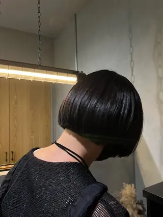 ショート morrow by suntown所属・💙AKANE ショート、ウルフ💙のヘアスタイル