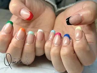 ネイル Queennail 北堀江AYAのネイルデザイン