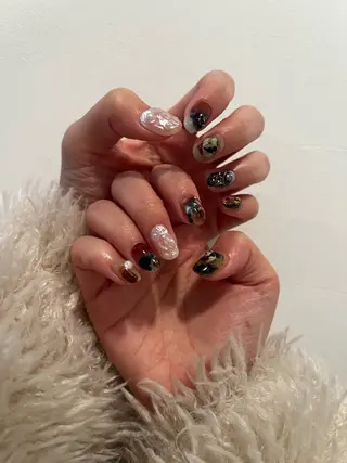 ネイル 文 /個性派ネイルのネイルデザイン