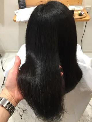 セミロング ツヤ髪専門美容師 桑原 和誠のヘアスタイル